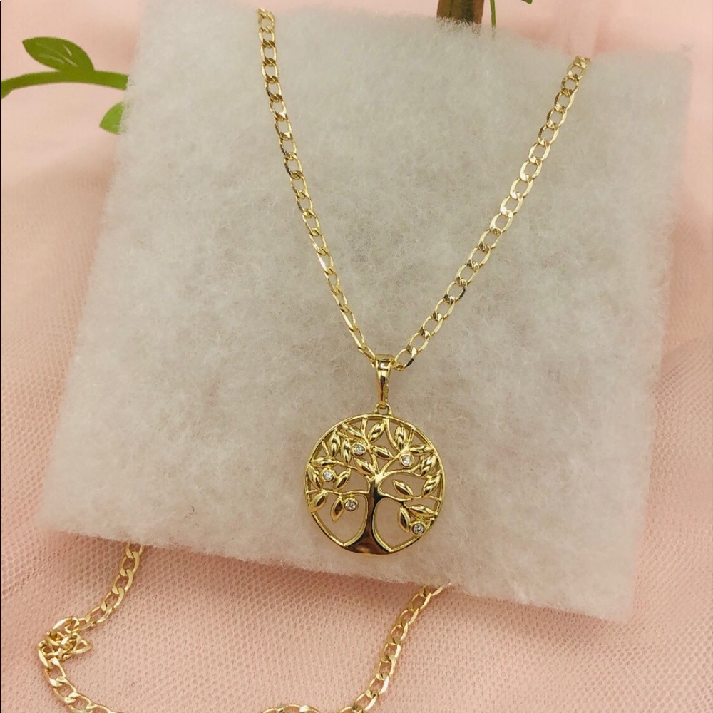 Tree of life pendant pendant with chain jewelry